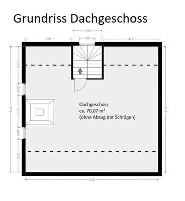 Grundriss Dachgeschoss