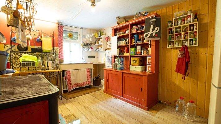 Blick in die Küche