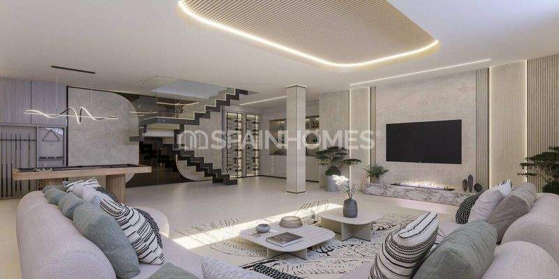 Sea-View Apartments in a Complex with Pool in Benahavís