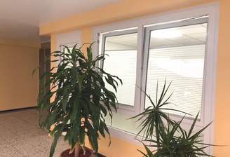 Innenbereich vor den Räumlichkeiten 