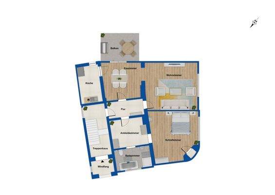 Grundriss Erdgeschoss