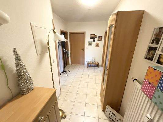 Flur der Dachgeschosswohnung