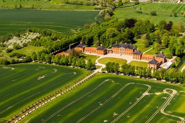 Luftaufnahme Schloss Bothmer
