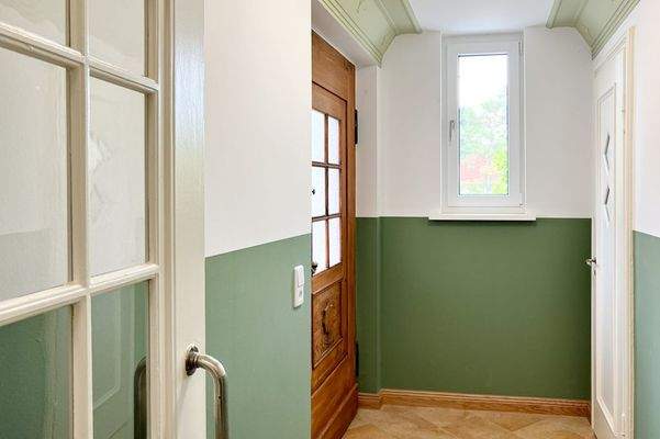 Hauseingang mit Flair