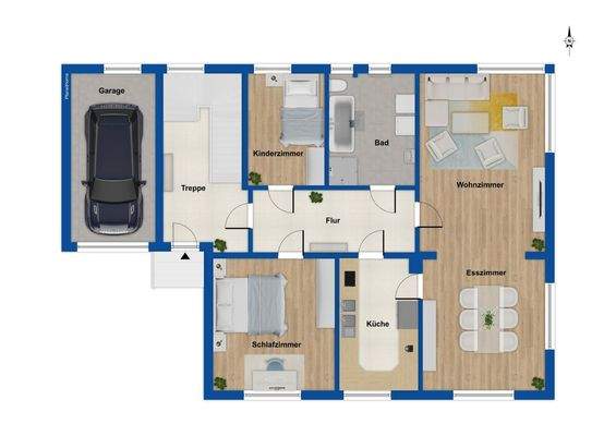 Grundriss - Erdgeschoss