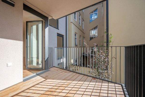 Balkon - innenhofseitig