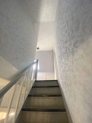 Treppe ins Dachgeschoss