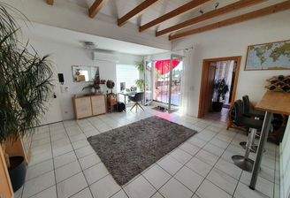 Wohnküche mit Dachterrasse