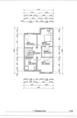 Grundriss Obergeschoss 