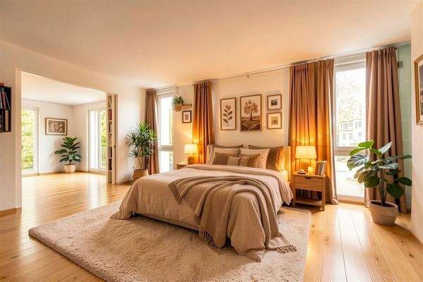 Schlafzimmer - Visualisierung 