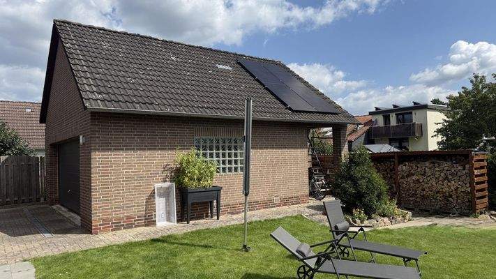 Neue PV und Holzlager