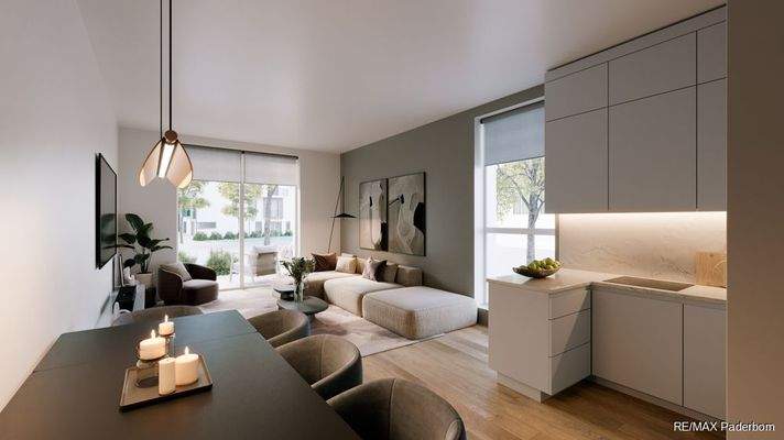 Wohnzimmer & Küche EG