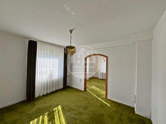 Wohnzimmer klein und Esszimmer