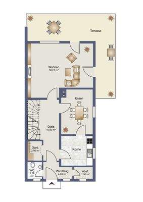 Grundriss Erdgeschoss