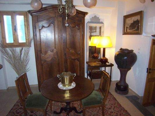 Kreta, Kritsa: Elegant renoviertes Dorfhaus aus Stein. Voll möbliert.