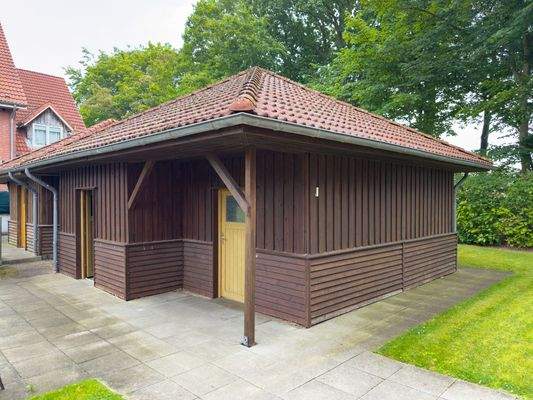 Fahrradschuppen