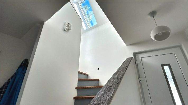 Luftraum ins Dachgeschoss