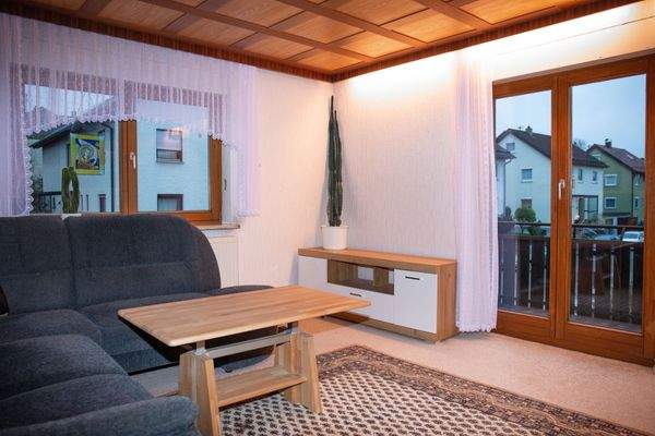 Wohnzimmer OG mit Balkon