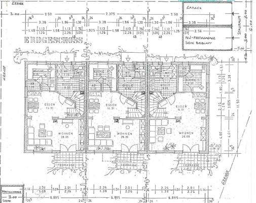 Grundriss EG, Mittelhaus