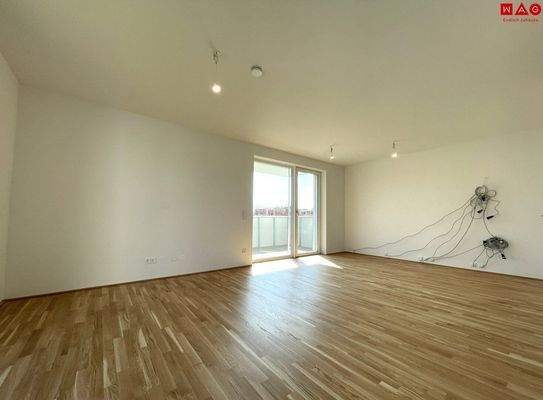 Wohnzimmer Blick Richtung Küche