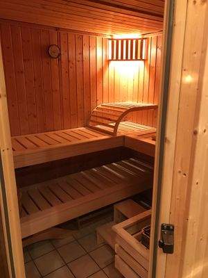Sauna im Keller