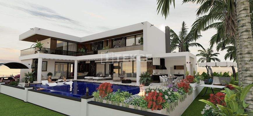 Detached Villas with Private Pools in Edremit Girne