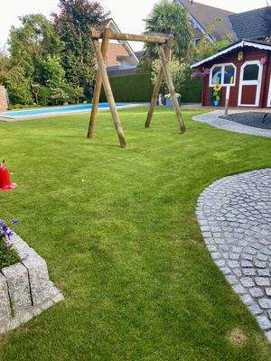 Garten im Sommer