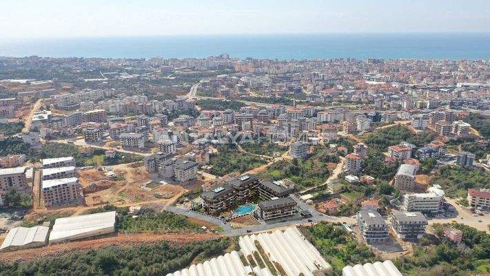 Elegant Flats in a Fully Equipped Complex in Alanya