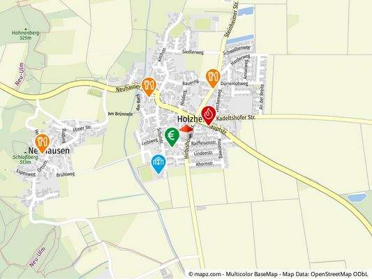 Geolyzer Kartenausschnitt