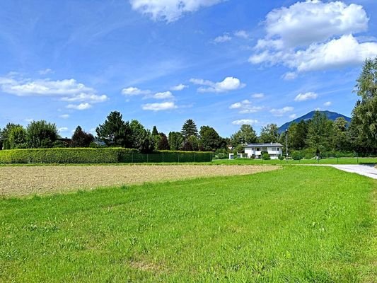 Blick auf Gaisberg