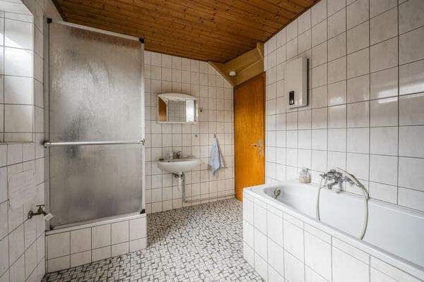 .. und einer Dusche!