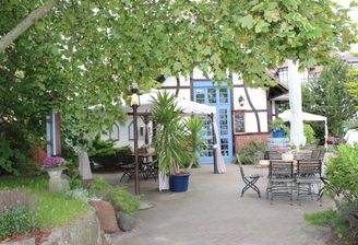 Außenbereich Biergarten