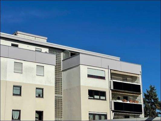 Südseite des Wohnhauses