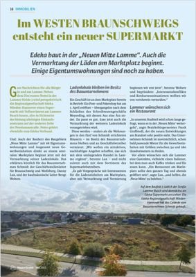 Neuer Supermarkt in Lamme III - H&G