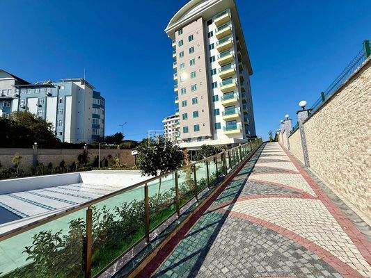 Sea Views Apartments in a Complex in Alanya