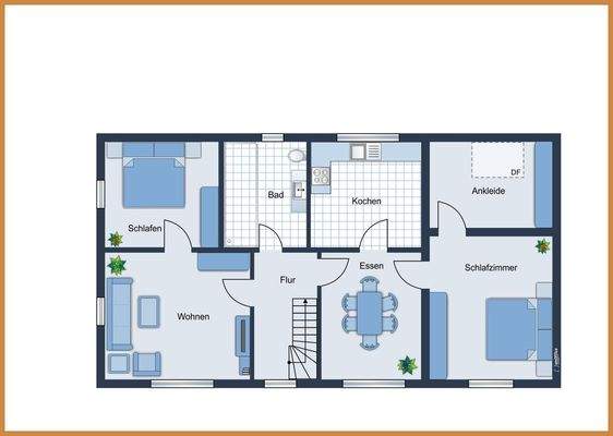 Grundriss 1. Obergeschoss
