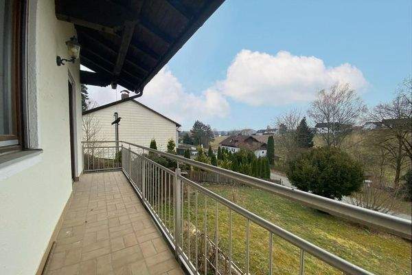 großzügiger Balkon