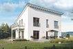 Dieses massa haus Fertighaus Einfamilienhaus im Lifestyle-Design besticht durch seine markante Pultd