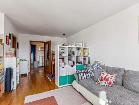 Blick vom Wohnbereich