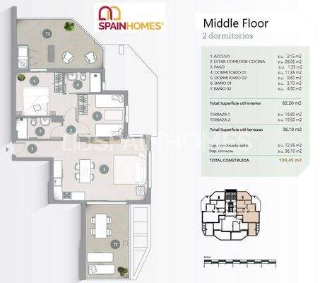 Apartments Within Walking Distance from the Beach in Calpe