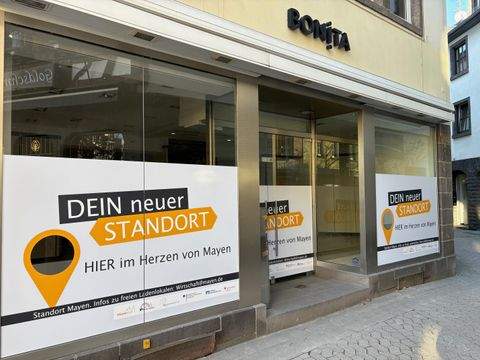 Mayen Ladenlokale, Ladenflächen 