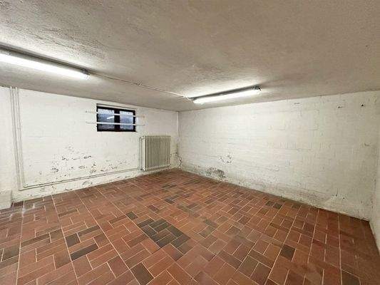 Bereich hinter der Garage