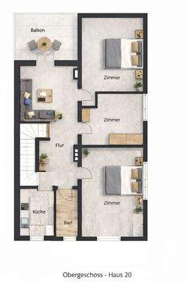 OG Haus 20 möbliert