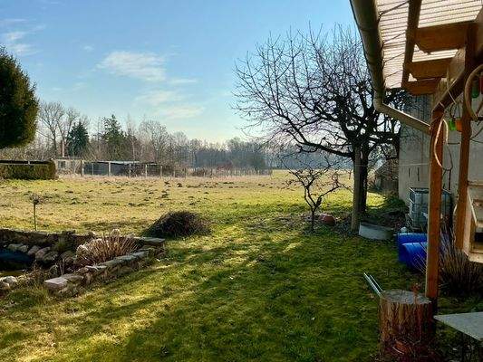 Blick von der Terrasse