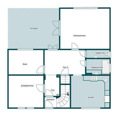 Grundriss Erdgeschoss