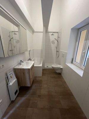 Einblick modernes Bad