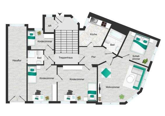 Grundriss Erdgeschoss