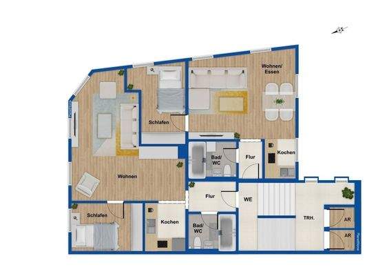 Grundriss 2. Obergeschoss