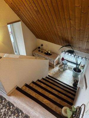 Treppenhaus Zugang Dachterrasse 