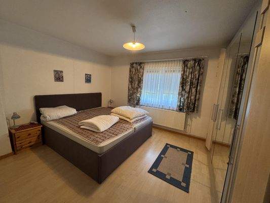 Schlafbereich im Dachgeschoss